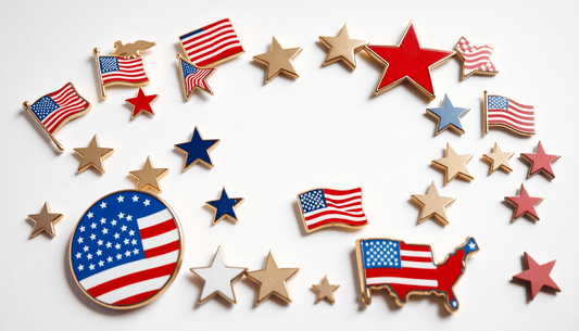 Honoring Memorial Day with Custom Pins: Patriotic Pinbacks, Magnets, and Brand Giveaways from MyPinbacks - My Pinbacks