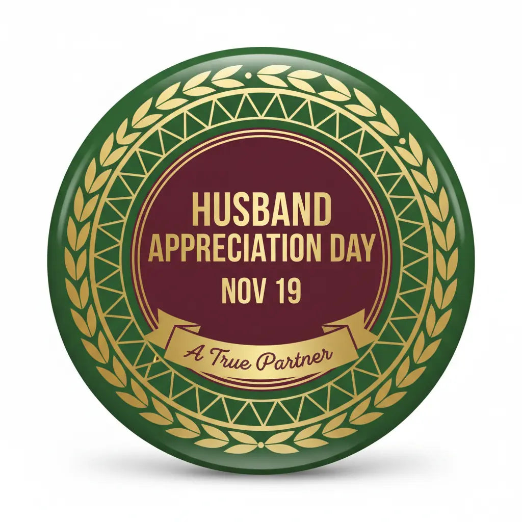 Celebrating Husband Appreciation Day My Pinbacks