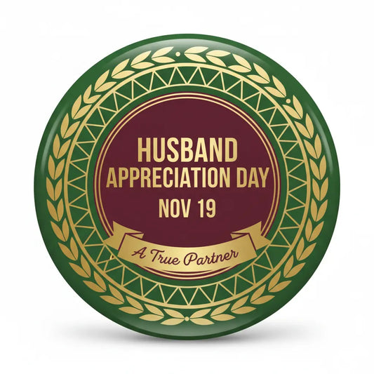 Celebrating Husband Appreciation Day My Pinbacks