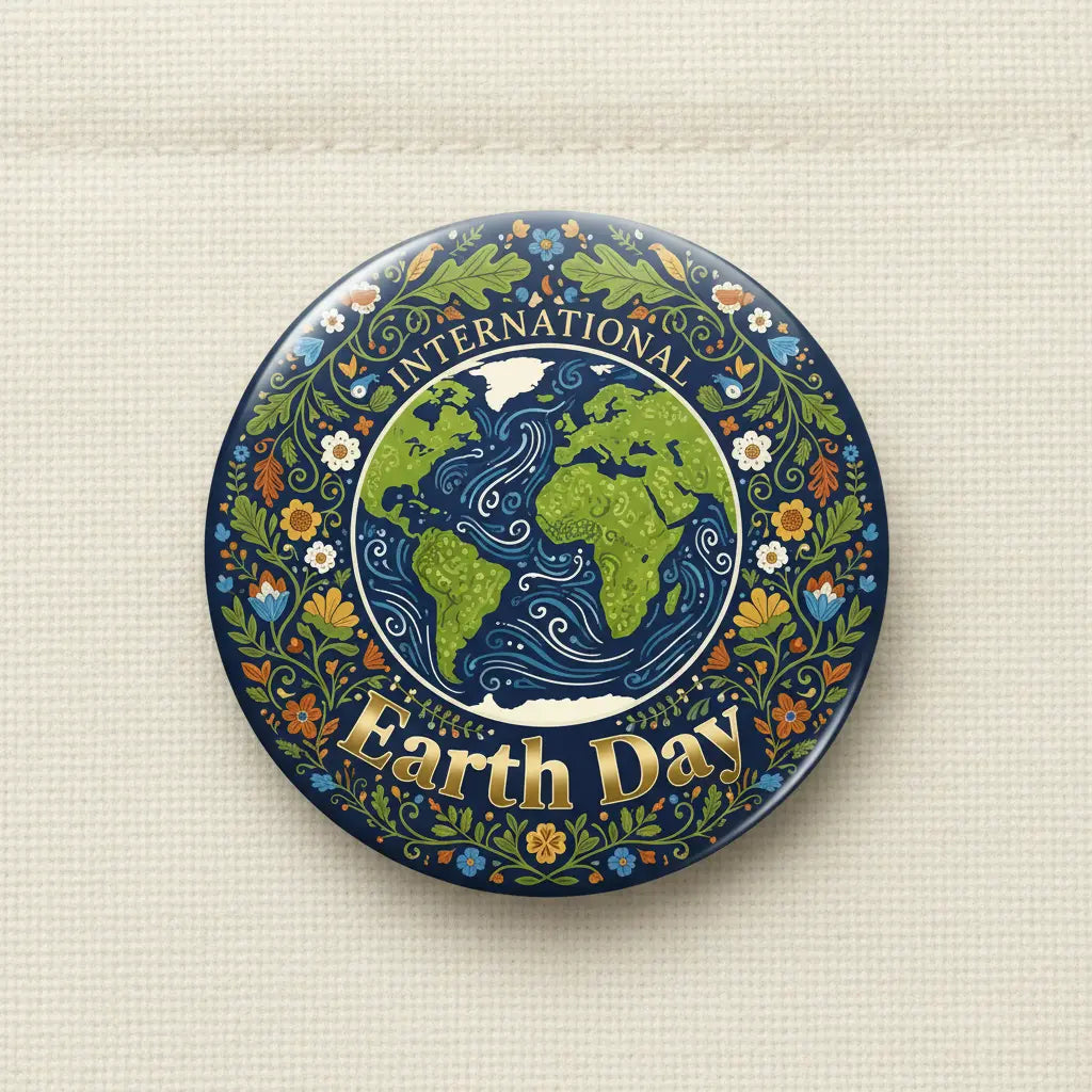 International Earth Day - My Pinbacks