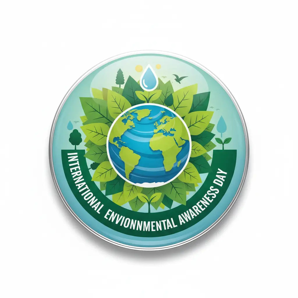 Honor International Environmental Awareness Day My Pinbacks