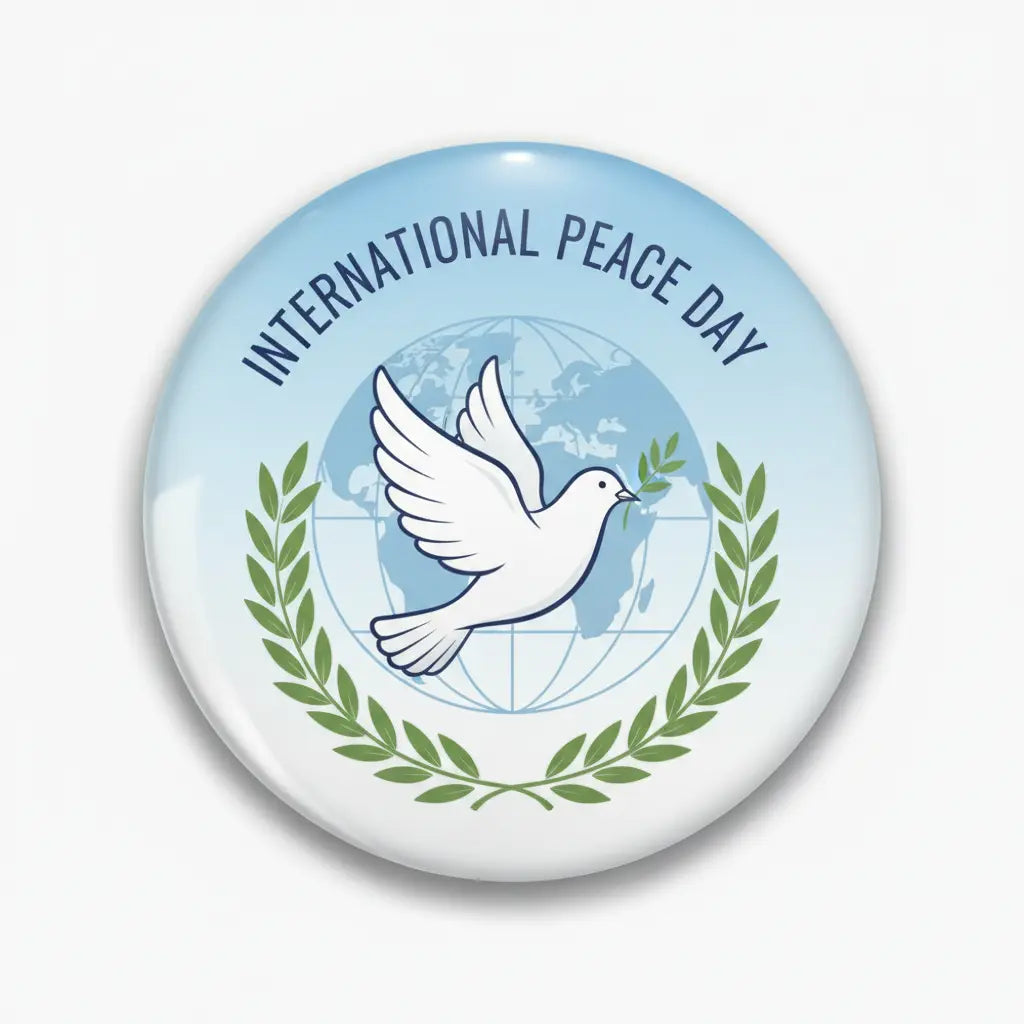 International Peace Day - My Pinbacks