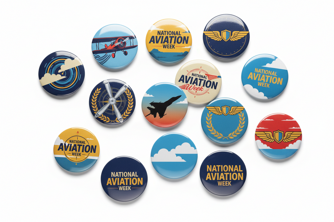 National Aviation Week Pin, Magnets, and more from MyPinbacks