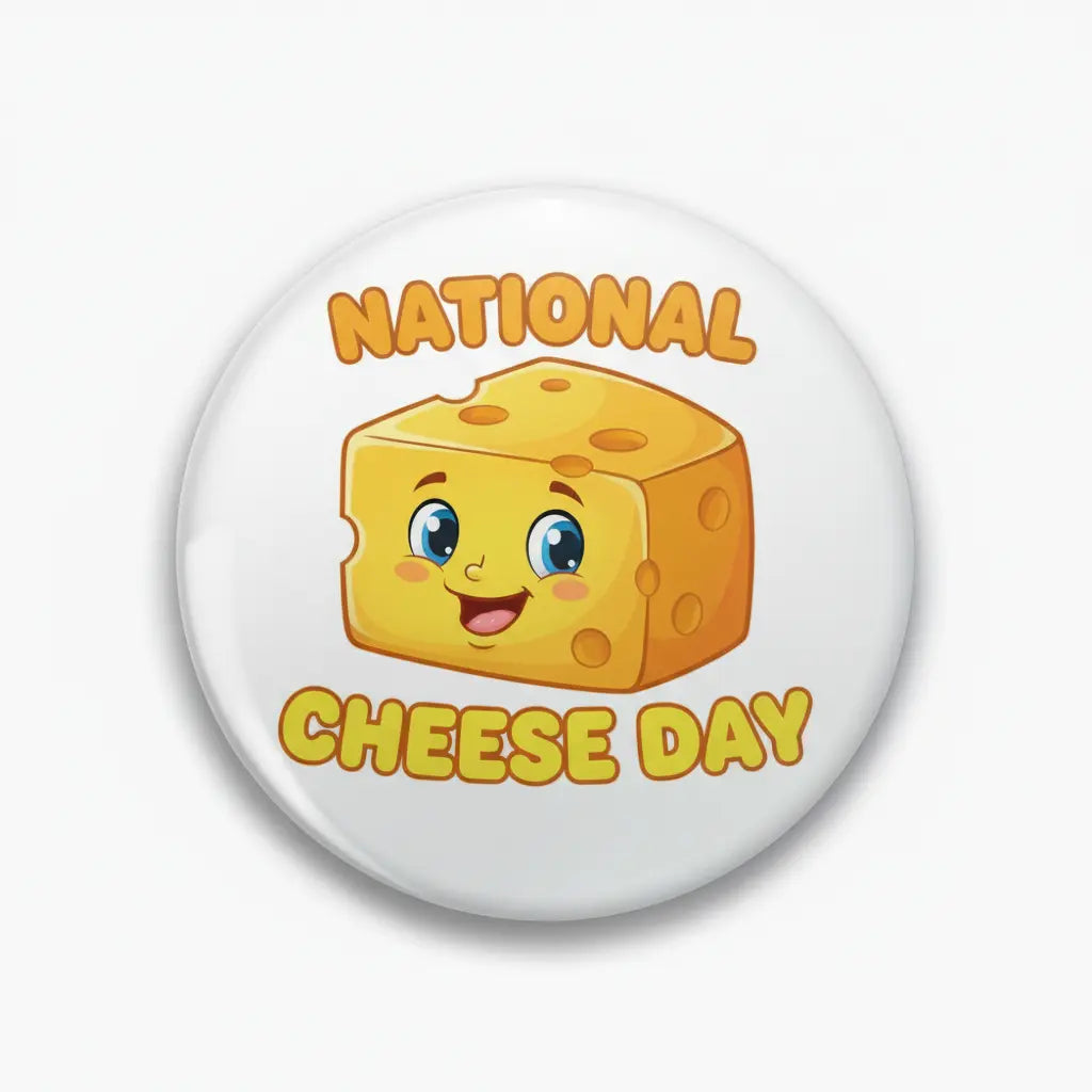 National Cheese Day - My Pinbacks