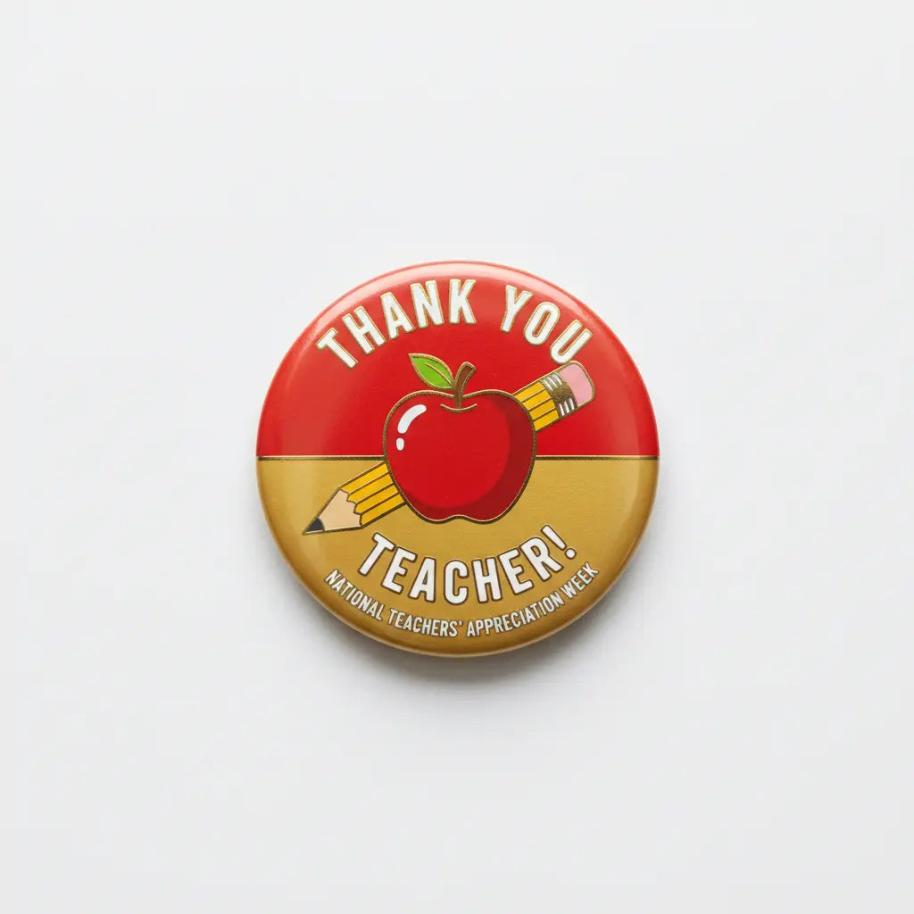 National Teachers' Appreciation Week - My Pinbacks
