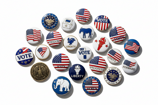 Political Pinback Buttons: mypinbacks.com