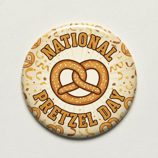 Pretzel Day A Salty and Sweet Tradition - My Pinbacks