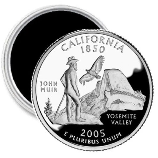 Quarter Coin Magnets - My Pinbacks