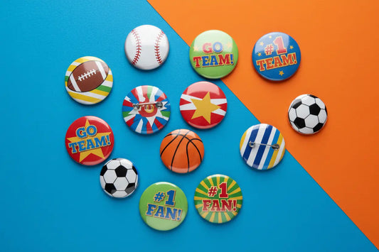 Show Your Spirit with Sports Pinbacks My Pinbacks