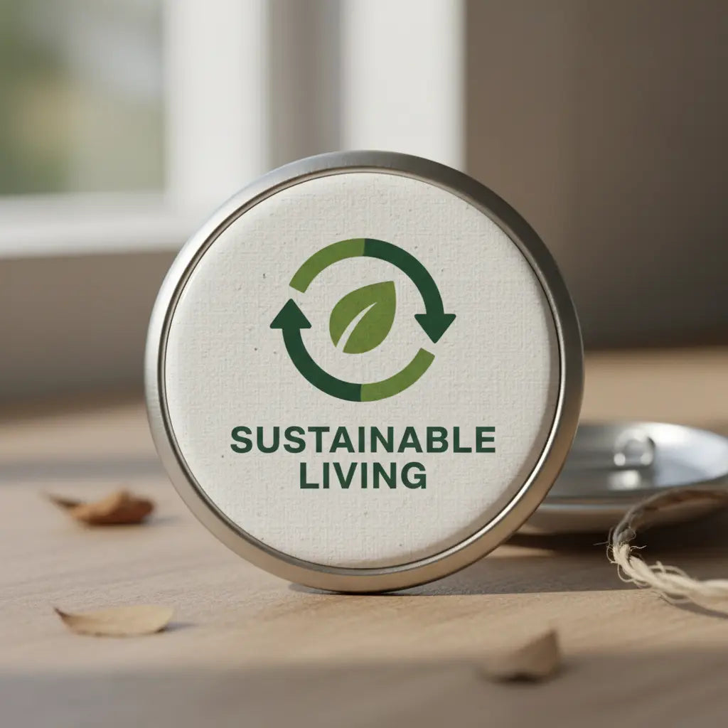Sustainable Living in 2026 - My Pinbacks