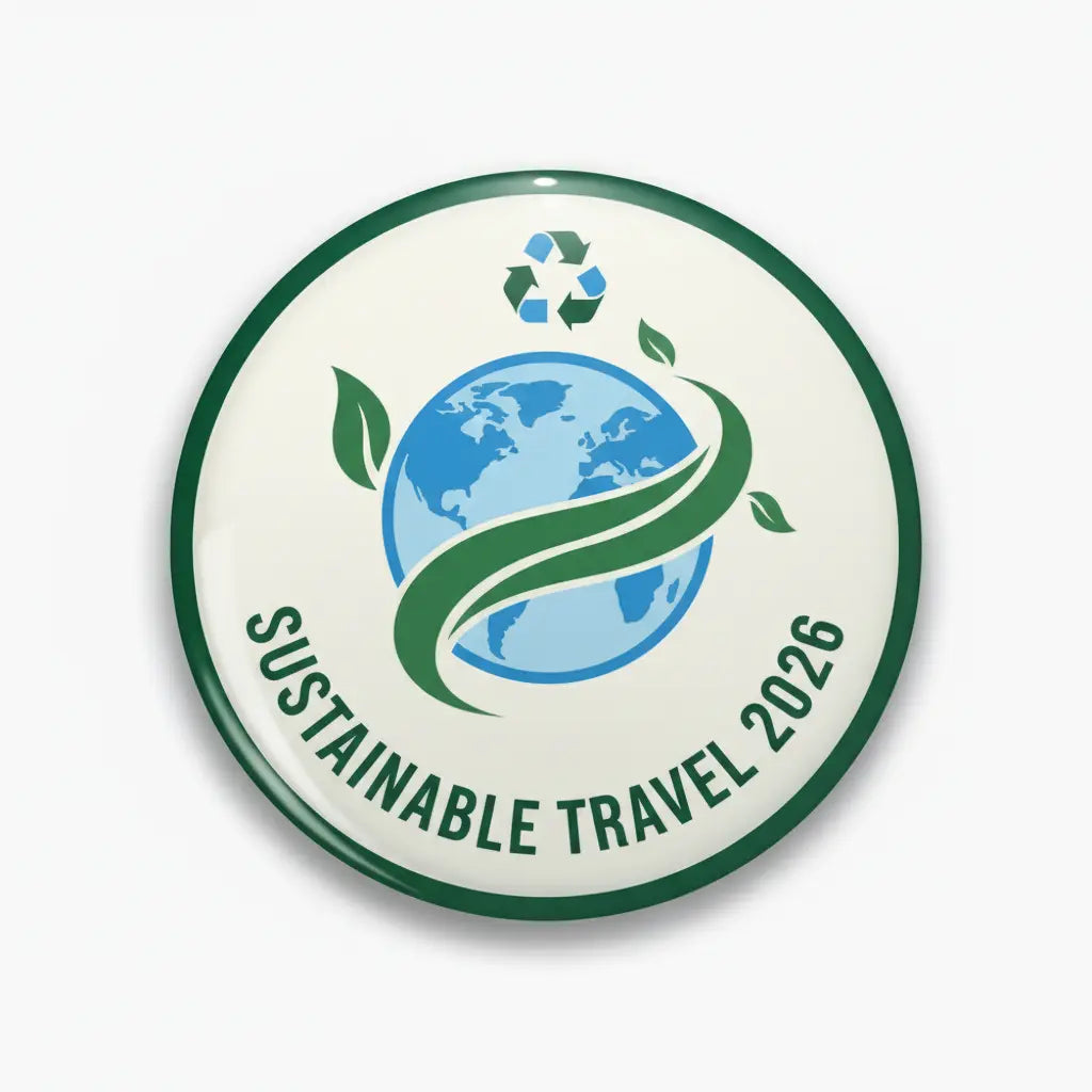 Sustainable Travel in 2026 - My Pinbacks