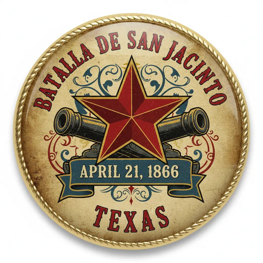 The Batalla de San Jacinto: A Pivotal Moment in History - My Pinbacks