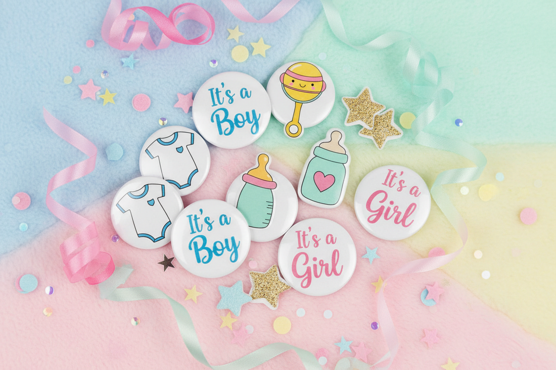 The Charm of Baby Shower Pinbacks