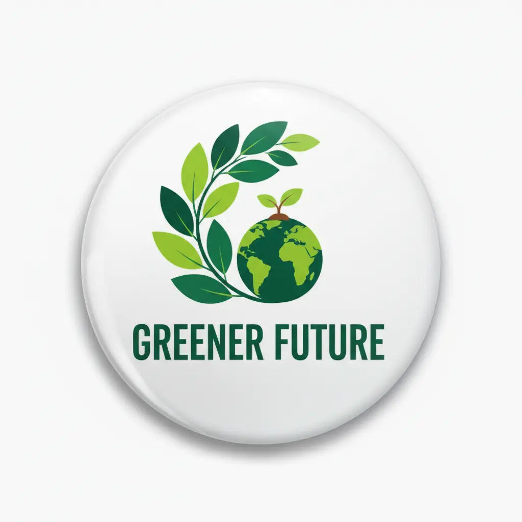 Tips for a Greener Future - My Pinbacks