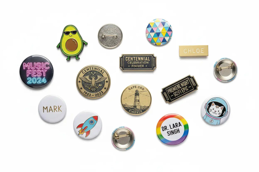 Unique Custom and Commemorative Pinback - My Pinbacks