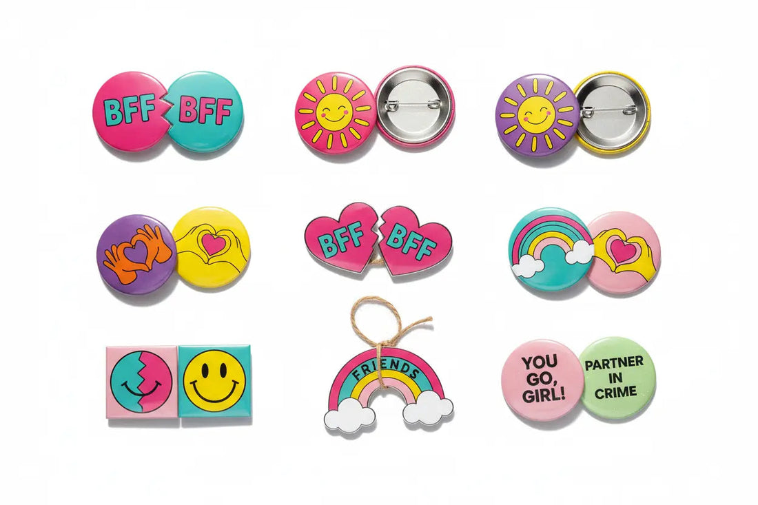 Unique Friendship Pinbacks - My Pinbacks