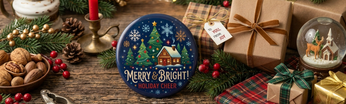 Winter Holiday Campaign with MyPinbacks