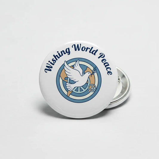 Wishing World Peace Day My Pinbacks