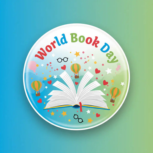 World Book Day - My Pinbacks