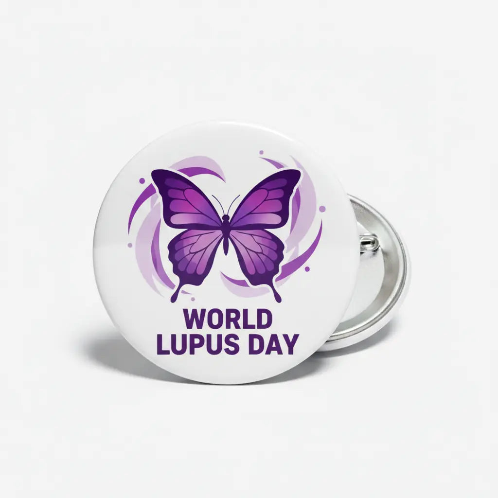 World Lupus Day Awareness - My Pinbacks