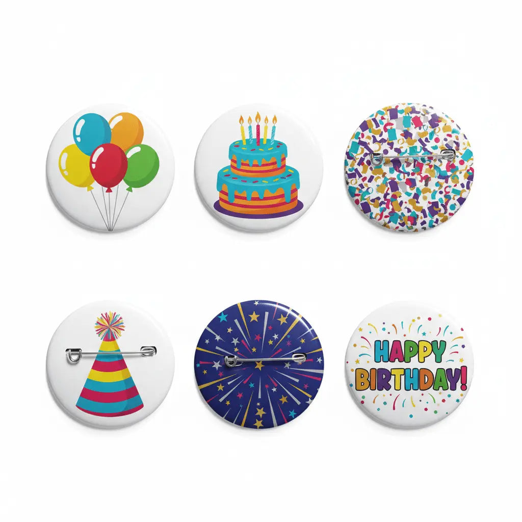 Birthday Pinbacks Buttons - My Pinbacks