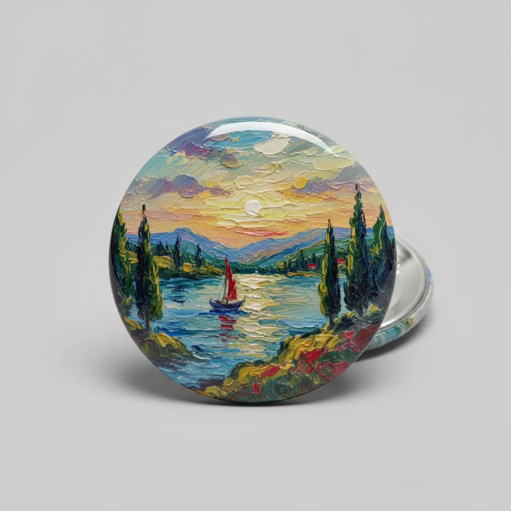 Art Antique Pinbacks
