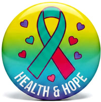 Awareness and Health Pinbacks Buttons - My Pinbacks