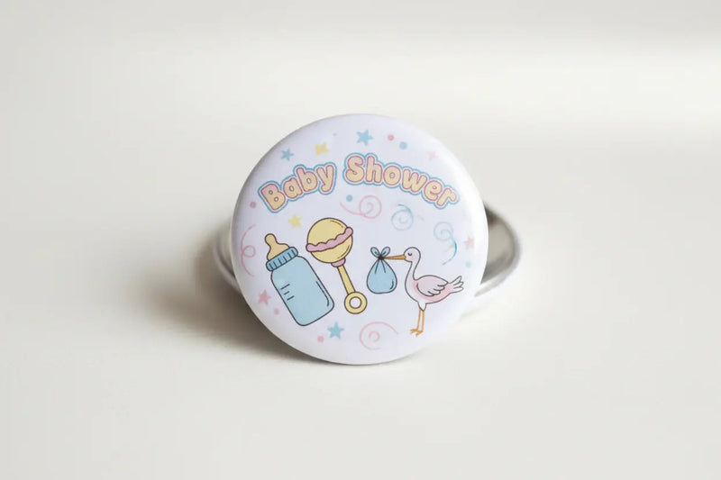 Baby Shower Pin Badge Pinbacks Buttons - My Pinbacks