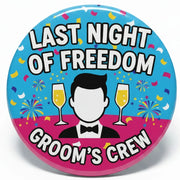 Bachelor Wedding Pinbacks - My Pinbacks