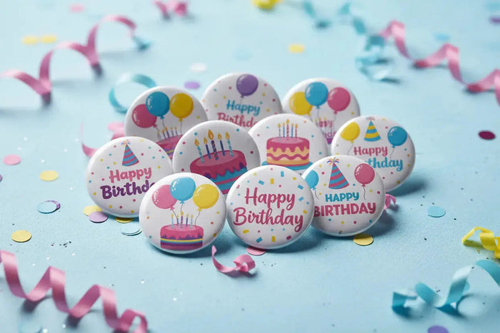Birthday Pinbacks Buttons - My Pinbacks