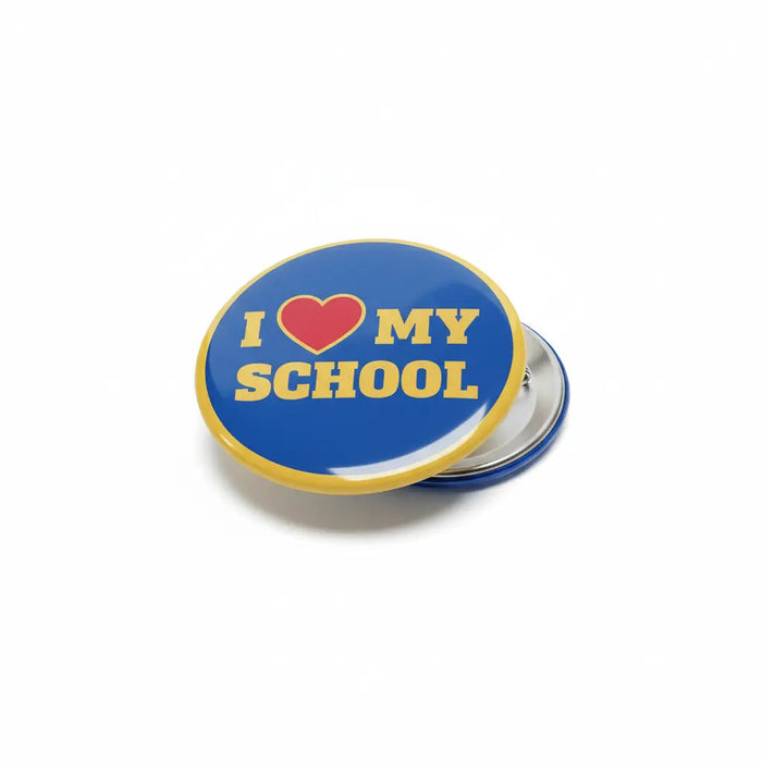 Custom School Button Pin Pinbacks - My Pinbacks