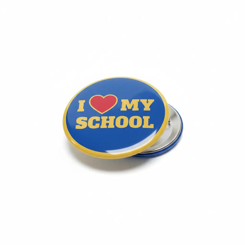 Custom School Button Pin Pinbacks - My Pinbacks