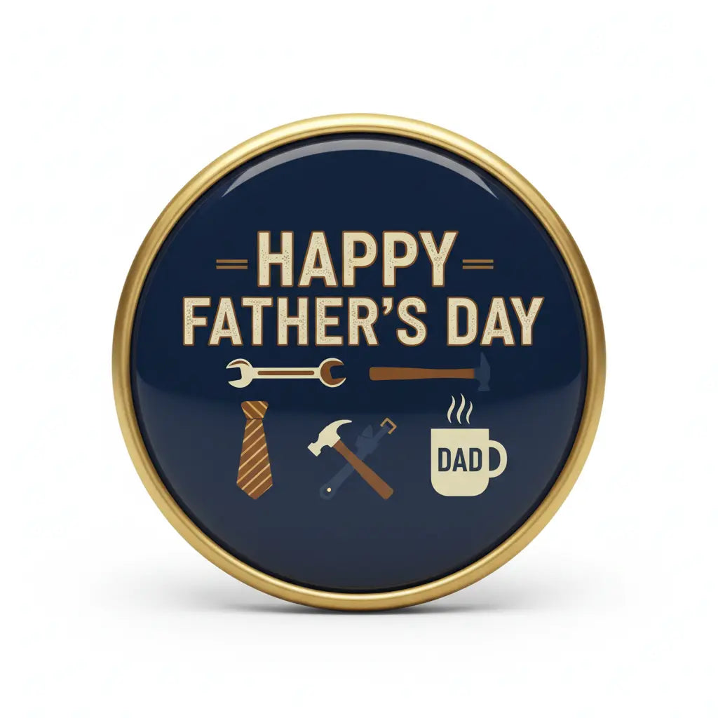 Father's Day Love Celebration Pinbacks - My Pinbacks