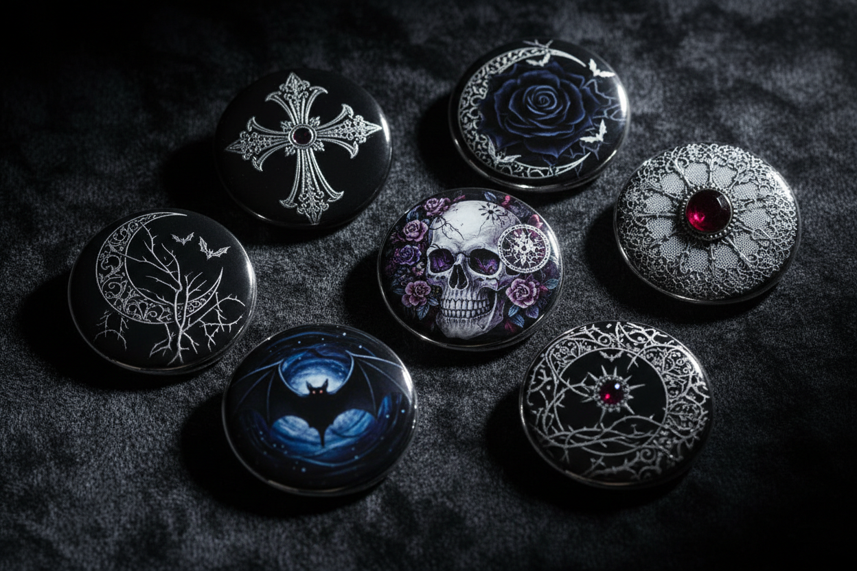 Gothic Pinbacks