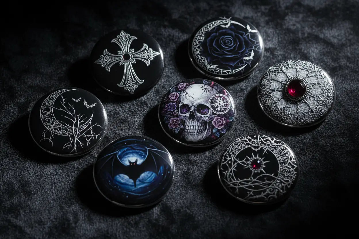 Gothic-Pinbacks My Pinbacks
