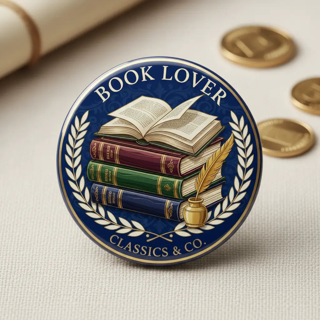 Literature Pinback Buttons - My Pinbacks