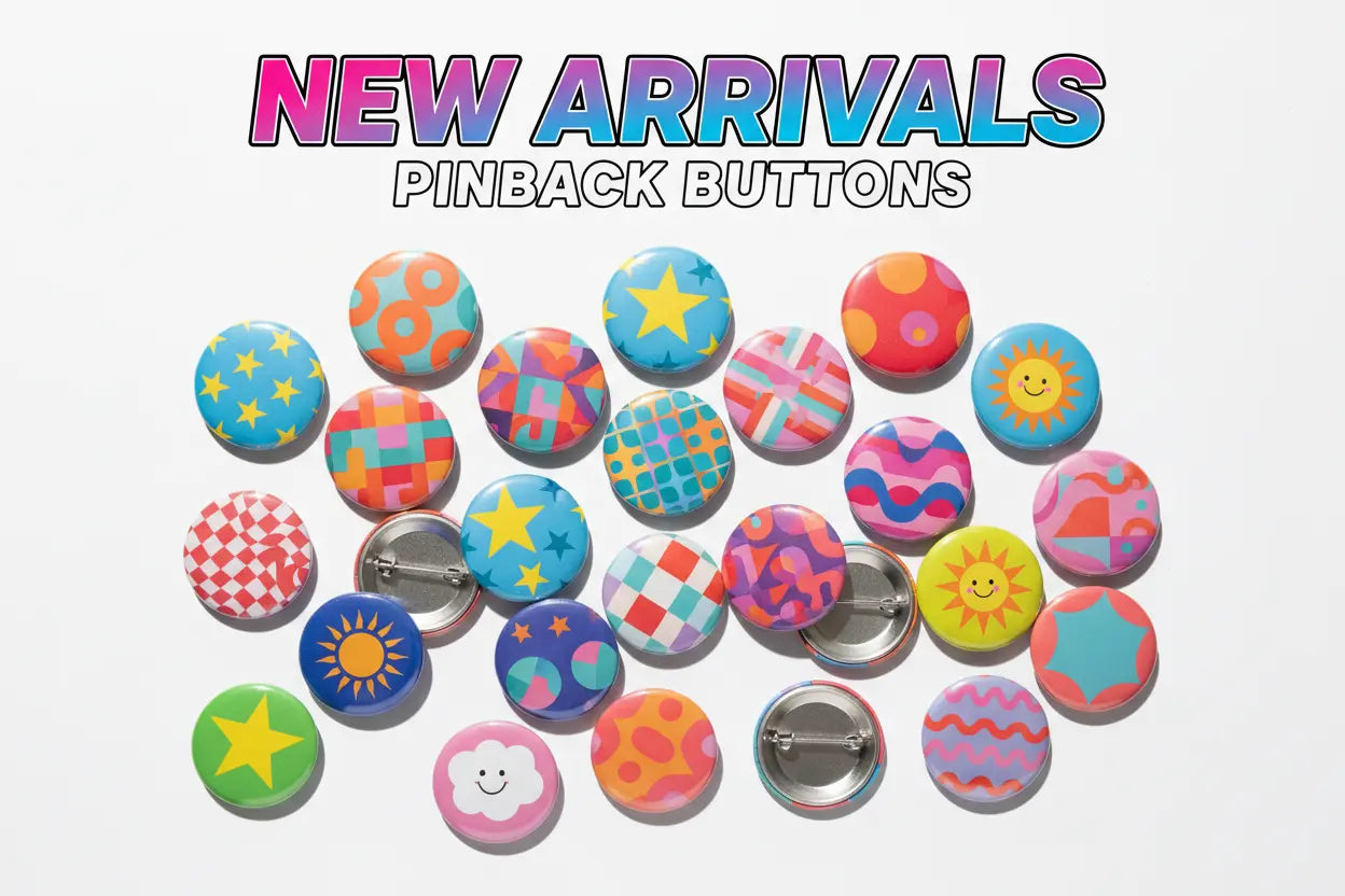 New-Arrivals My Pinbacks