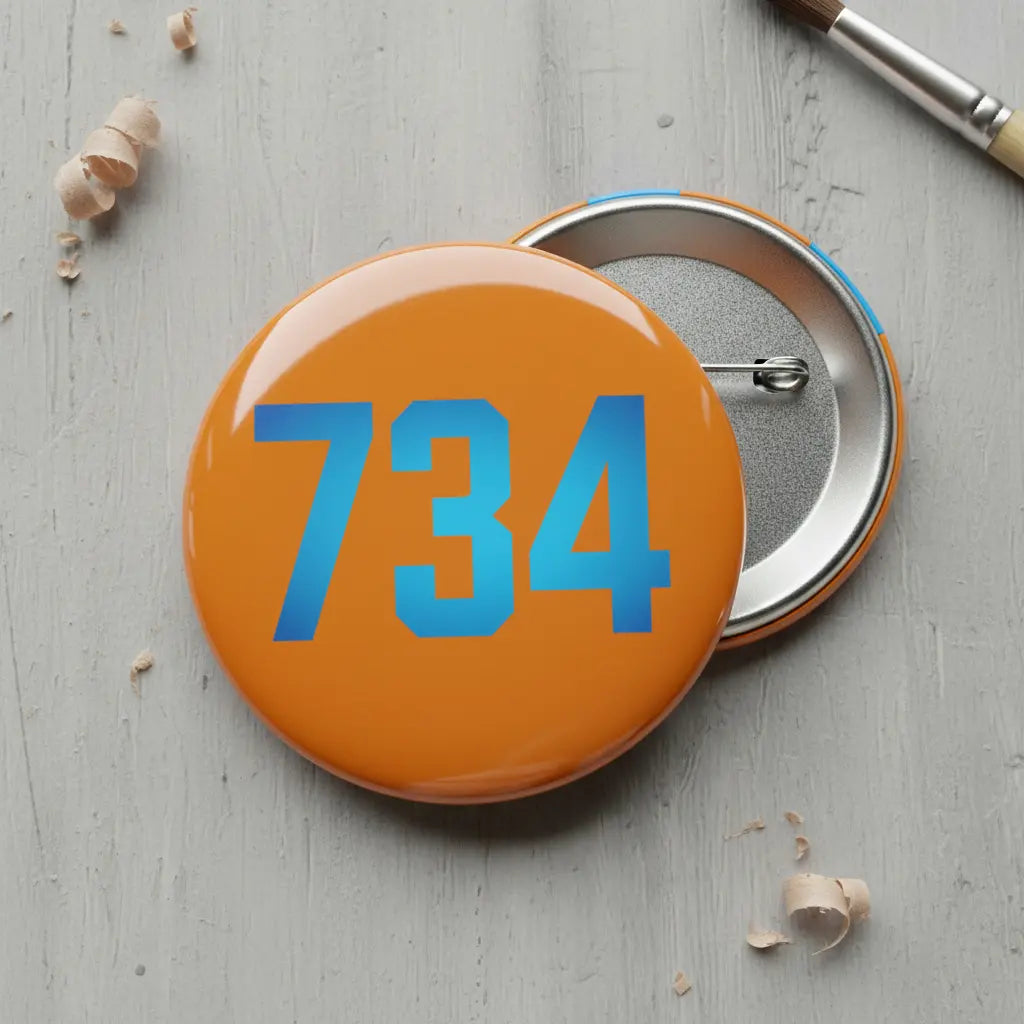 Numbers Designs Pinbacks - My Pinbacks