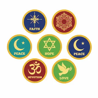 Religious Faith Pinbacks - My Pinbacks