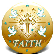 Religious Faith Pinbacks - My Pinbacks