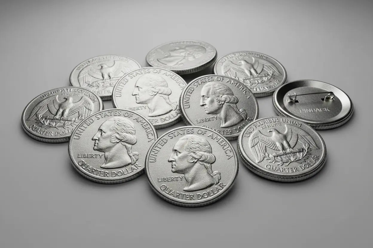 US Quarter Pinbacks and Magnets - My Pinbacks