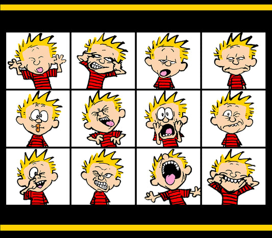 Calvin Computer Mouse Pad 9.7" x 8.5" ~ Color