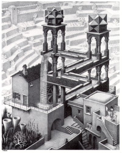 M.C. Escher "Waterfall" Mousepad Default Title