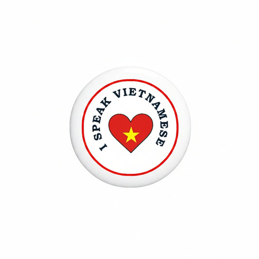 I Speak Vietnamese 2.25-inch Pinback Default Title