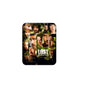 LOST character collage square mousepad with rounded corners