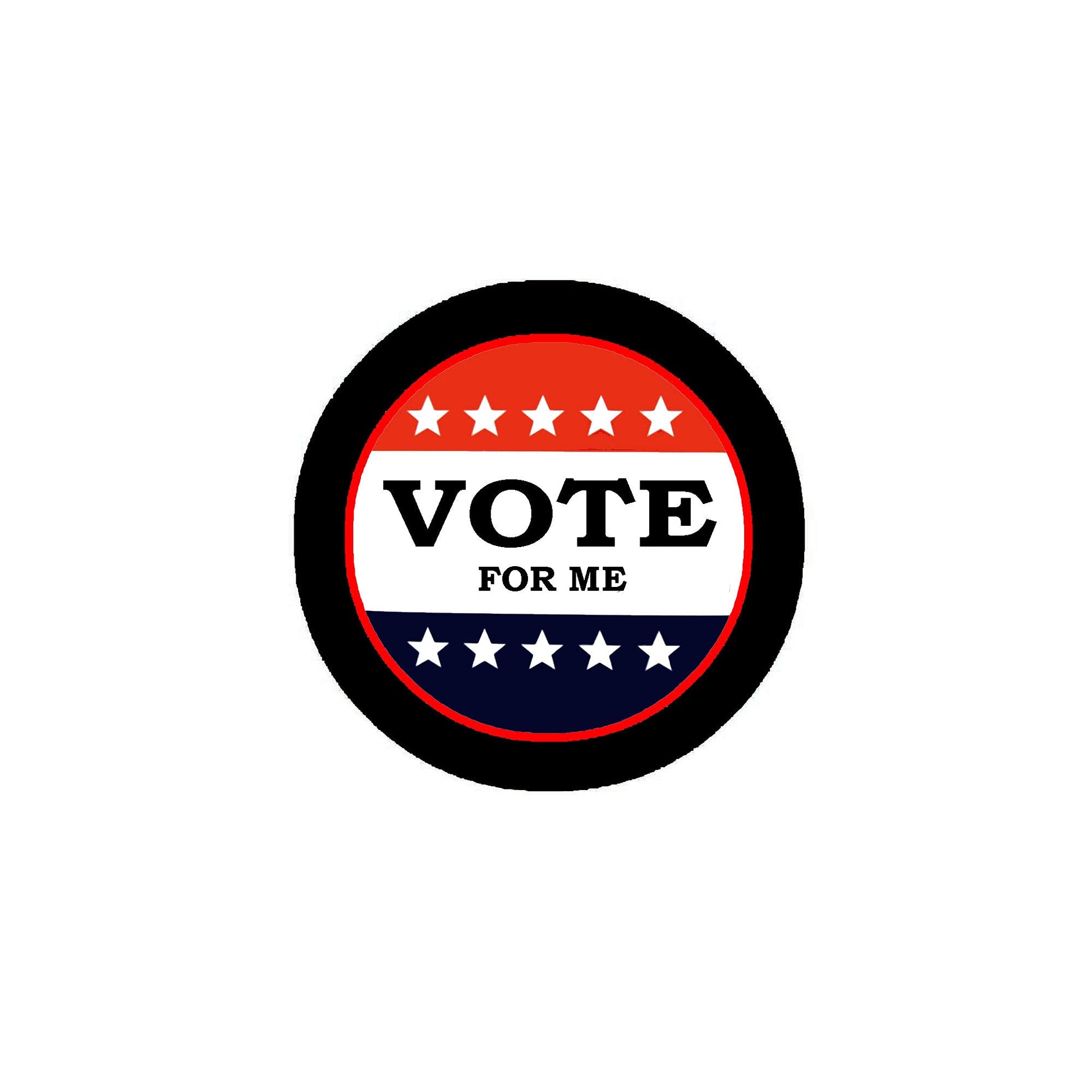 Vote for Me 2.25-inch Pinback Badge Brooch Pin Back Default Title