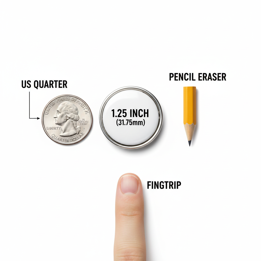 Pronouns Bulk Pinback 1.25-inch 18 Pcs