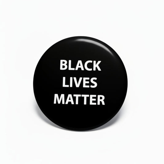 10-Pack Black Lives Matter Button (Black and White) Default Title