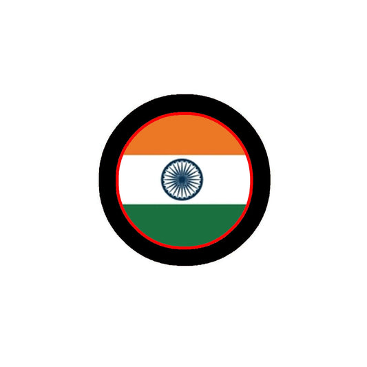 INDIA Flag 1.25-inch Pinback Button Pin Country Nationality Pride Default Title