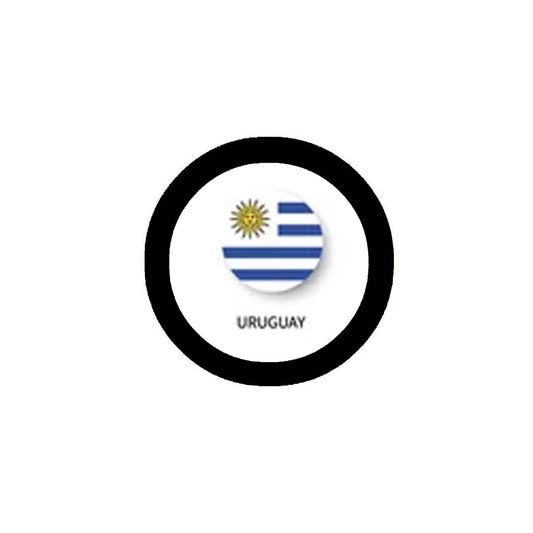 Uruguay Flag Keychain Bottle Opener 2.25-inch Commemorative Default Title